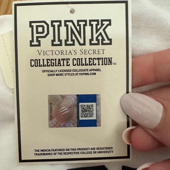 Pink VS Collegiate Collection UVA Shirt | Pink University of Virginia Tee NWT - Picture 7 of 10